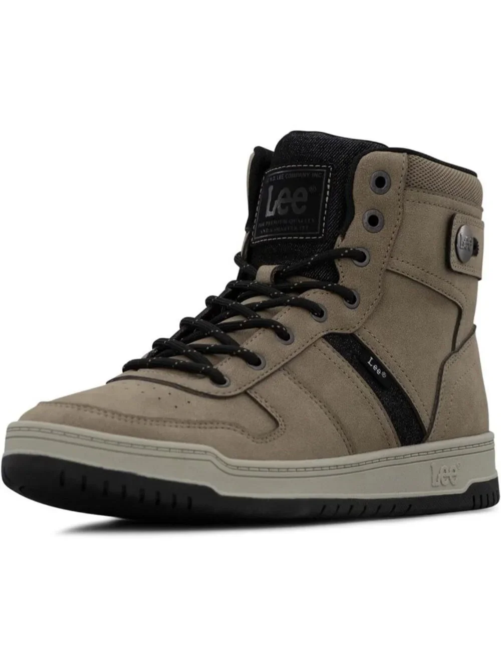 Women's Driftwood Tennis Shoes Classic Pull On High Top Athletic Running Sneaker
